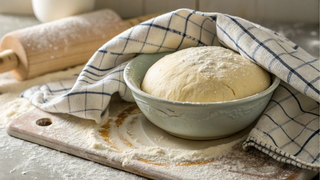  Soft and pliable dough for making flatbreads.