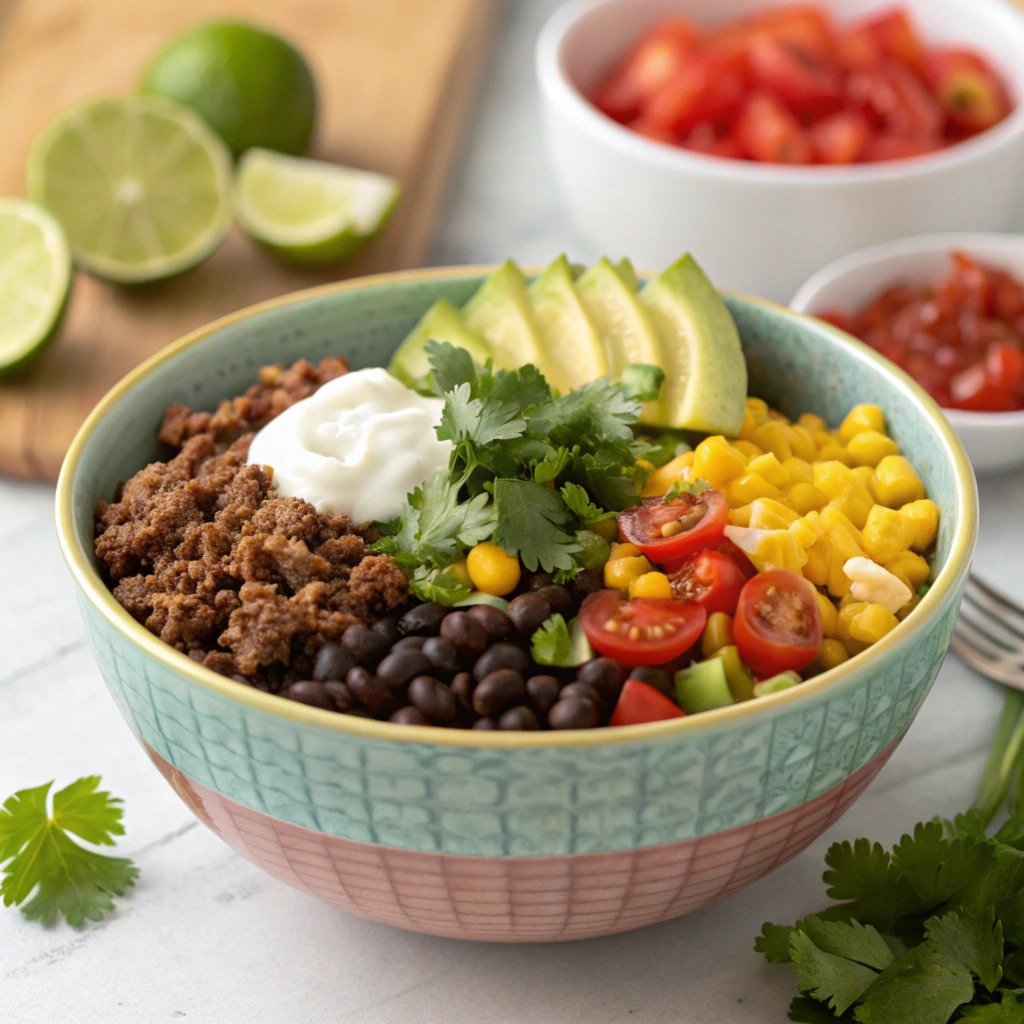 Taco Bowl Recipe: A Flavorful and Easy One-Bowl Meal