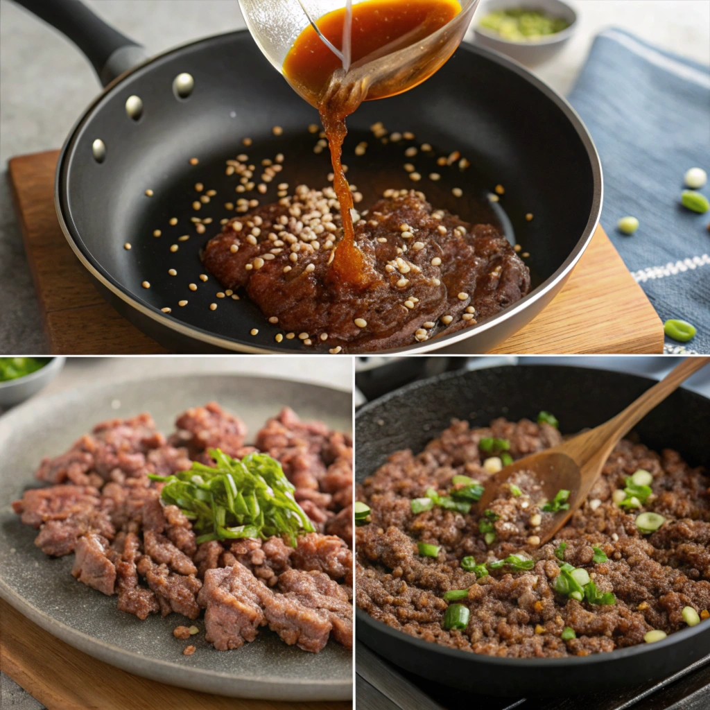 ground beef bulgogi