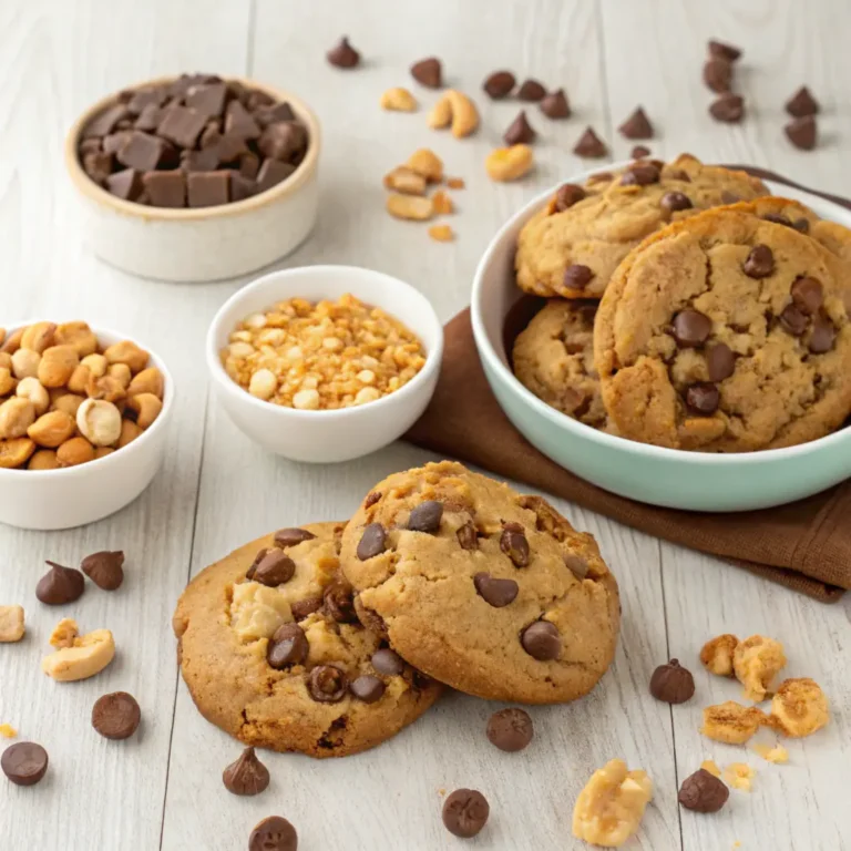 brown butter chocolate chip cookies​