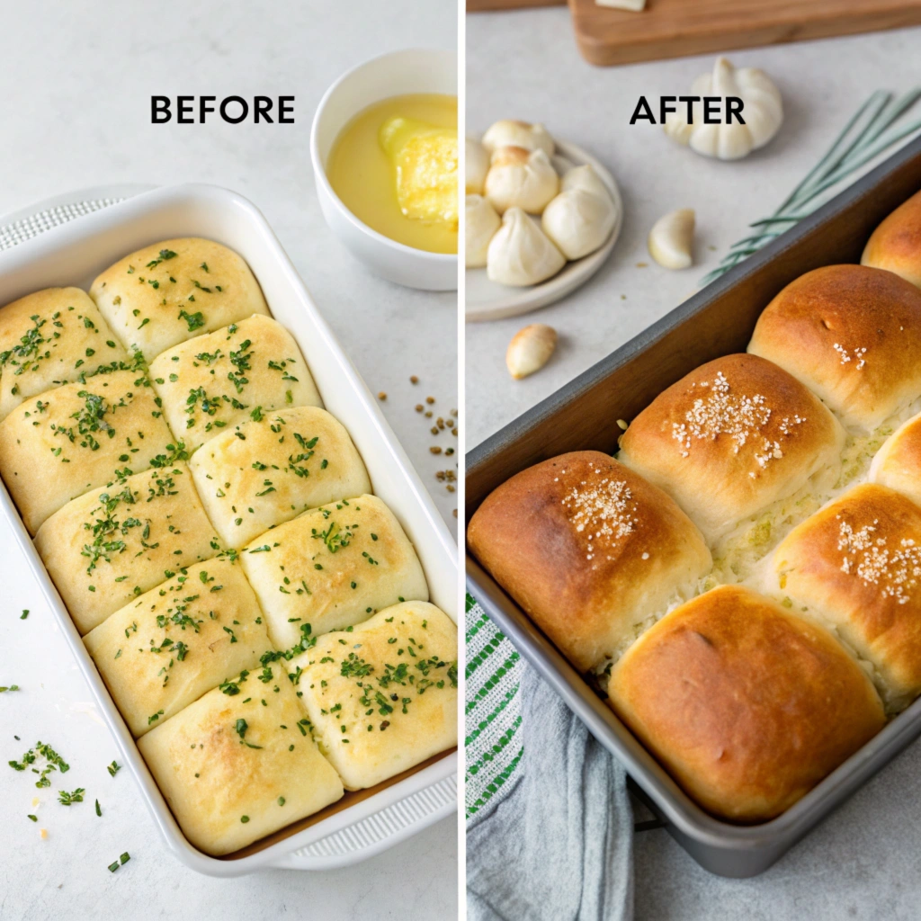 hawaiian roll garlic bread​