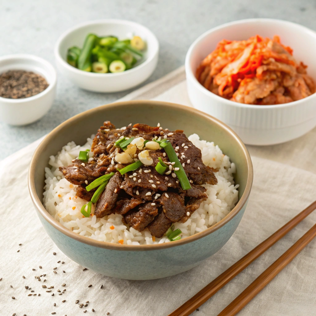 korean ground beef bulgogi
